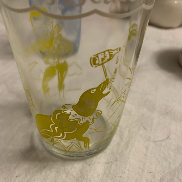 VINTAGE - Howdy Dowdy and Dilly Dally Juice glass - Picture 5 of 13